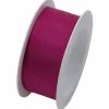 Geschenkband, Taft, Länge: 250 cm, pink