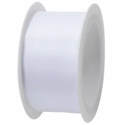 Geschenkband, Taft, Länge: 200 cm, weiß