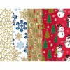 Geschenkpapier, Papier, mehrfarbig