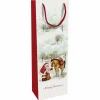 Geschenktasche Zauber der Weihnacht, 12x37x8 cm, glänzend