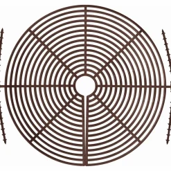 Gitter, braun, Kunststoff