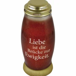Grablicht »Effektlicht«, rot, 6 Stück