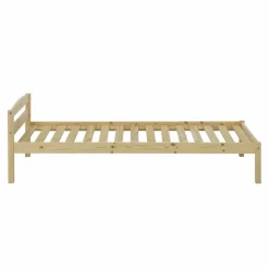Holzbett, BxHxL: 98 x 61 x 207 cm, Fichtenholz