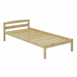 Holzbett, BxHxL: 98 x 61 x 207 cm, Fichtenholz