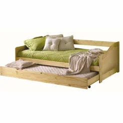 Holzbett, BxHxL: 208 x 66 x 97 cm, Kiefernholz