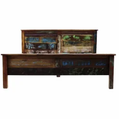 Holzbett »Riverboat«, BxL: 190 x 220 cm, Altholz