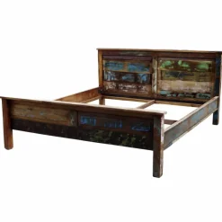 Holzbett »Riverboat«, BxL: 190 x 220 cm, Altholz