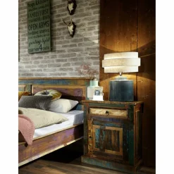 Holzbett »Riverboat«, BxL: 190 x 220 cm, Altholz