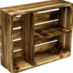 Holzregal »Traute«, BxLxH: 16 x 40 x 50 cm, Anzahl Fächer: 3