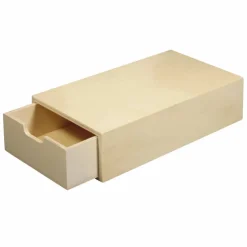 Holzschachtel, natur, Holz, 1 Schachtel