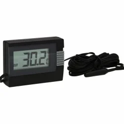 Innen-Außen-Thermometer digital Kunststoff 5,4 x 3,9 x 1,6 cm