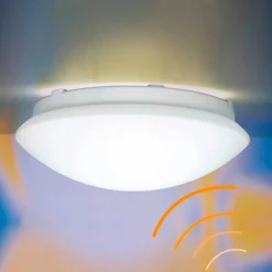Innensensorlampe »RS 16 L«, LED, 60 lm, mit 360°-Sensor, rund, IP44