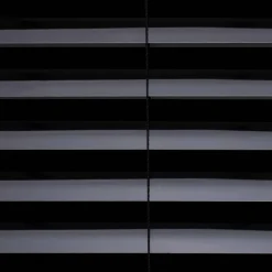 Jalousie, schwarz, Lamellenbreite: 25 mm