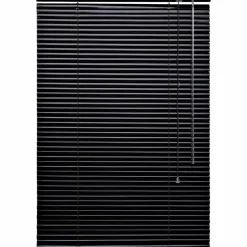 Jalousie, Schwarz, 60x160 cm