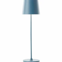 »KAAMI«, ØxH: 10 x 37 cm, Metall/Kunststoff, mattblau
