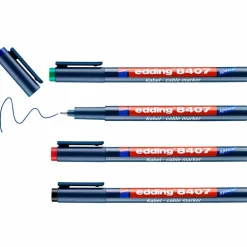Kabelmarker-Set »8407«, 4 Stück, schwarz/rot/blau/grün