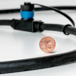 Kabel »Plug & Shine«, Kunststoff, schwarz