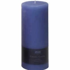 Kerze »Raureif«, bluejeans, 1 Stück