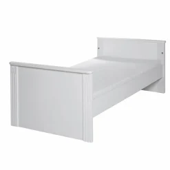 Kinderbett, (BxL): 78 cm x 143 cm, Holz, weiß
