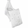 Kinderbettgarnitur »Fox + Bunny«, Baumwolle, weiß