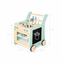 Kinderküche »Kalle«, BxHxT: 45 x 101 x 86 cm, für Kinder ab 3 Jahren