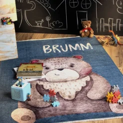 Kinder-Teppich »My Greta «, BxL: 115 x 170 cm, rechteckig, Baumwolle/Polyester