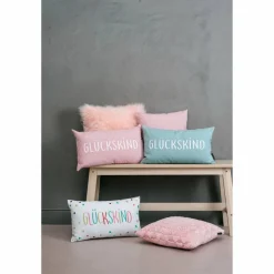 Kissen, (BxL): 30 x 50 cm, bunt