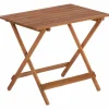 Klapptisch, BxHxT: 90 x 74 x 60 cm, EukalyptusHolz