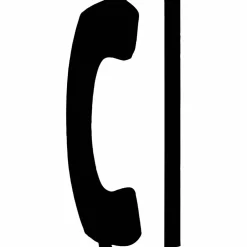 Klebesymbol, Klebesymbol TEL, schwarz
