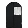 Kleidersack »Deep Black«, BxHxL: 6 x 0,01 x 100 cm, Polyethylen-Vinylacetat (PEVA), schwarz