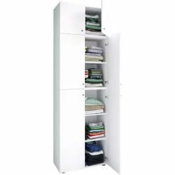 Kleiderschrank »Lona«, BxHxL: 39 x 223 x 70 cm, Holzwerkstoff