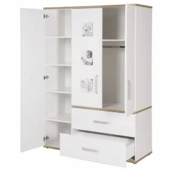 Kleiderschrank »Pia«, (BxHxT): 134,5 x 55 x 193 cm