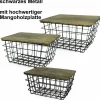 Korbset, BxH:26 x 19,5 cm, schwarz/natur