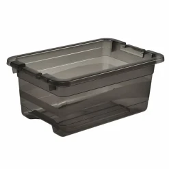 Kristallbox »Cornelia«, grau, Kunststoff, eckig