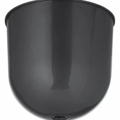 Lampenbaldachin, 1-fach, Silber, Kunststoff, Glänzend