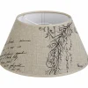 Lampenschirm, Graubraun, 25 cm