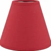 Lampenschirm, Rot, 14 cm