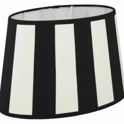 Lampenschirm, Schwarz | Creme