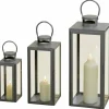 Laterne, Eisen, transparent