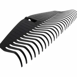Laubbesen »Solid«, Arbeitsbreite: 52 cm, schwarz/orange