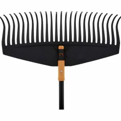 Laubbesen »Solid«, Arbeitsbreite: 52 cm, schwarz/orange