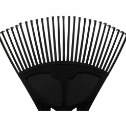 Laubbesen »Solid«, Arbeitsbreite: 62 cm, schwarz/orange