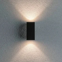 LED-Außenwandleuchte »Flame«, BxHxT: 5,8 x 12,8 x 5,8 cm, Aluminium