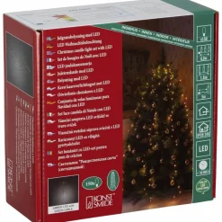 LED-Baummantel, bernsteinfarben, Netzbetrieb, Kabellänge: 6,8 m