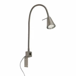 LED-Bettleuchte »TUSO«, Ø: , Höhe: 40,3 cm, nickelfarben matt