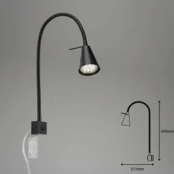 LED-Bettleuchte »TUSO«, weiß, Höhe: 40,3 cm, inkl. Leuchtmittel