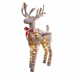 LED-Dekoration »RENTIER«, BxH: 10 x 40 cm, braun