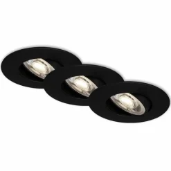 LED-Einbauleuchte »KULANA«, ∅: 9 cm, Höhe: 2,4 cm, 15 W