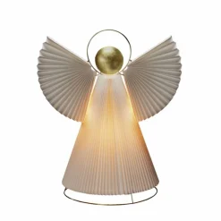 LED-Engel, Stecker, weiß