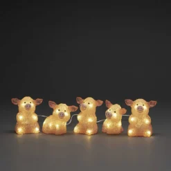 LED Figur, Kunststoff, inkl. Leuchtmittel